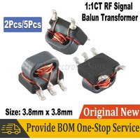 TC1-1T RF Balun Transformer 0.4-500MHz 1:1CT Impedance 50Ω 50 ohm Flux Coupled 1:1 Balun Balanced Unbalanced Converter Signal