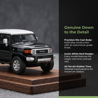 Toyota FJ Cruiser 1:64 Scale Die-Cast Metal Model, Military Style | Handicraft Collection, Single Box Random 1 pc