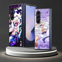 Case for Samsung Galaxy ZFold5 ZFold4 ZFold3 ZFold7 ZFold6 Z Fold 7 6 5 4 3 Back Phone Cover One Piece Five Levels Luffy