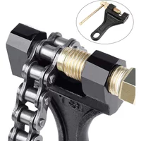 Chain Breaker Chain Link Removal Separator Motor Chain Breaker Riveting Tool for 420-530 Motorcycle Parts Repair Tool