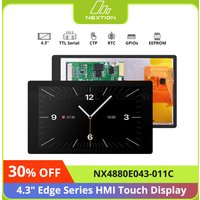 NEXTION NX4880E043-011C 4.3" Edge Series HMI Touch Display LCD-TFT Capacitive Screen Panel Module Built-in RTC Without Enclosure