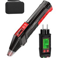 Disjoncteur DT16 pour Finder, Disjoncteur automatique pour outil Finder avec écran LCD, Testeur de prise GFCI, Testeur de prise