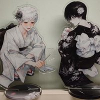 The Summer Hikaru Died Acrylic Double-Sided Kimono Standing Tag Collection Model Desktop Ornament Fan Gift Toy Creative Design
