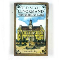 Hot-selling Old Style Lenormand Fortune-Telling Cards A 38 English Fate Divination Deck Borad Games,Ideal For Meditation & Gifts