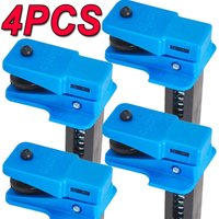 4PCS/Set Automotive Brake Nozzle Clamp Plastic Hose Pipe Clip Hose Finisher Clamp Car Brake Oil Pipe Plug Auto Accessories