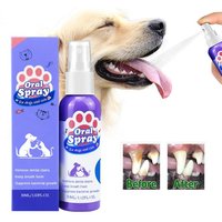 Pet Spray Dog Oral Care 30ml Pet Freshener Supply Deodorant Bad Breath Teeth Cleaning Plaque Care Remover Breath Pet Care