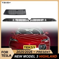 For Tesla New Model 3 Highland 2026 Lower Bumper Anti Insect Net Anti Dust Proof Inner Vent Grille Cover Front Cover