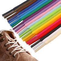 Classic Round Shoelaces Durable Polyester Solid Shoe laces Boot Laces for shoes Sneaker Shoelace