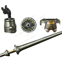 Medieval Blue Eagle Knights Shields Helmet Action Figures Accessories Assemble Building Blocks Kids for Toys Birthday Gifts