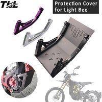 Upgrade CNC Engine Chassis Protection Cover Guard for Surron Light Bee Dirt Pit Bike Accessories Motor Guard Plate Skid Plate