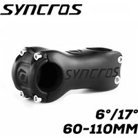Syncros Fraser SL Full Carbon Fiber Stem, Road/MTB Bike Stem, 6°/17°, 60mm-110mm, 28.6mm, 31.8mm, Bike Accessories