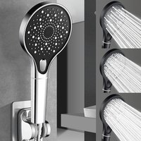 Three Speeds Filtered Shower Head High Pressure Surpercharged Shower Head Massage Filter Water Shower Bathroom Accessories