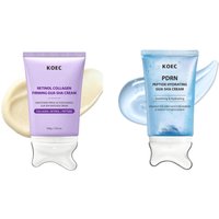 Retinol Collagen Gua Sha Massage Cream Triple-Action Firming Neck Care Scraper Boost Skin Elasticity & Reduce Fine Lines