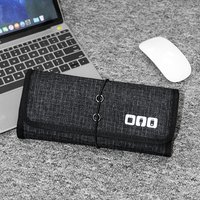 Elektronischer Organizer, Kabeltasche, Reisekabel, Ladegerät, Telefonzubehör, Taschen-Organizer, aufrollbare Tech-Tragetasche für USB-Kabel