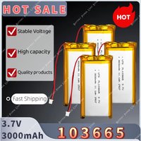 PL103665 3000mAh 3.7V Lipo Battery 1Pc For LoRa 32 V3 T114 V2 Dev Board LoRa Node Projects