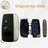 Coque de clé de voiture d'origine, 2 boutons, pour Land Rover Defender 2014-2020, BJ32-15K601-DB, coque de clé de voiture de remplacement