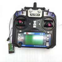 Flysky FS-i6 FS I6 2.4G 6CH AFHDS RC Transmitter With iA6B iA6 iA10B Receiver Radio Remote Controller For RC FPV Drone
