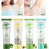72 Hours Of Odor Control Fresh Deodorant Cucumber Flavor Body Deodorant Balm Long-term Underarm Sweat Body Invisible Deodorant