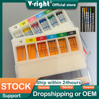 Dental Absorbent Paper Points GP PP Dental Root Canal Obturating Points Cone Fit Endo Files Endo Niti 15-40# 45-80# endodoncia