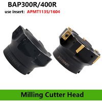 LIHAOPING BAP 300R 400R 90 Grad rechtwinklig BAP300R BAP400R Planfräser Kopfwerkzeuge Hartmetalleinsatz APMT1135 APMT1604