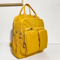 Large Capacity Backpack Women Waterproof Nylon Soft Handle Solid Multi-pocket Travel Zipper Feminina School Bags Laptop Backpack