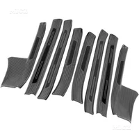 For Toyota BZ4X 2022-2023 Stainless Steel Threshold Guard Trunk Threshold Guard Plate Anti-scratch Protection Car Accessories