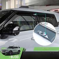 Für BAIC MOTOR BJ30 24-25 Auto regen schild deflektoren marise trim abdeckung Regen Glas Sonnenschutz Zubehör