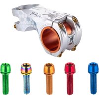 M5x18mm Bike Stem Bolts (6pcs) - Hex Socket Cap Screws for MTB/Road Cycling Handlebar Fastener Stainless Steel