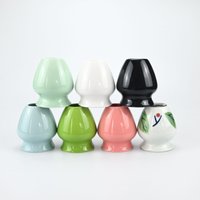 1PCS Ceramic Matcha Tea Chasen Holder Stand Bowl Bamboo Whisk Grinder Brushes Tea Tools Holder Tea Accessories Teaware