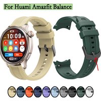 Strap For Huami Amazfit Balance High Quality Silicone Watchband Replacement Adjustable Wristband Sport Band Correa