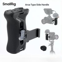 SmallRig Arca-Type Side Handle 36mm Up and Down Adjustable for Camera Cages with Plate for Arca Built-in 1/4"-20 Threaded Hole
