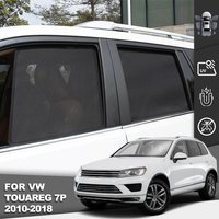 For Volkswagen VW TOUAREG 7P 2011-2018 Magnetic Car Sunshade Visor Front Windshield Curtain Rear Side Baby Window Mesh Sun Shade