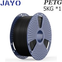 JAYO PETG 3D Printer Filament 5KG/Rolls 1.75mm ±0.02mm Precision Materials for High Strength & No Bubble &FDM for 3D Printing