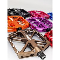 AliExpress NONE SHANMASHI Bike Pedals TOMAS new wide polished bicycle pedals Road Bicycle 3 Bearings Pedal Mountain Bike Cycling Anti-slip Pedal