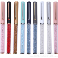 Fashion Crystal Diamond Pen, High-end Metal Ballpoint Pen, Creative Gift Pen, Business Office Advertising Pen