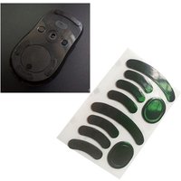 0.6mm 2Set Mouse Feet Mouse Skates Stickers Pad Rounded Glides Curved Edges Feet Replacement for G Pro Wireless Mouse