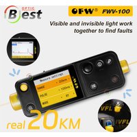 Tester OFW 20KM Mini OTDR Żywy Lokalizator Uszkodzeń Optycznych Reflektometr Czasowy Światłowodowy Ranger Światłowodowy FTTB FTTH Lokalizator Punktów Przerwania VFL 10MW