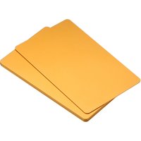 5Pcs 0.8mm Metal Business Cards Anodized Aluminum Blank Name Card for Customer Laser Engraving DIY Gift Cards 8Colors Optional
