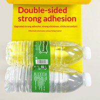 Double-Sided Sticky Tape For Fruit Trees Yellow Stripe For Greenhouses Control Attraction