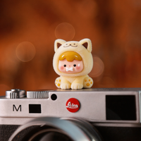 Kawaii Flocked Animal Costume Camera Hot Shoe Cover, Cute 3D Character Hotshoe Cap, Dustproof Protector for Fujifilm Sony Canon