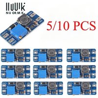5/10pcs MT3608 Adjustable Step up Module Voltage Regulator 2V-24V to 5V-28V 2A DC-DC Boost Converter