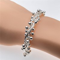 Andara 925 Sterling Silver Bracelet TO Clasp Beads Bracelet For Women Engagement Wedding Jewelry gift