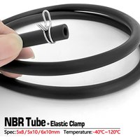 5mmx8mm Durable Fuel Tube 50cm/1M/3M Universal Oil Resistant Petrol Pipe Hose for Motorcycle Dirt Bike ATV Gas Accessory