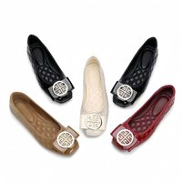 Spring Summer Women Leather Flat Shoes Fashion Slip-on Loafers Girl Comfortable Soft Sole Boat Shoes