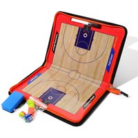 Basketball Coaching Board Coaches Clipboard Tactical Magnetic Board Kit Basketball Zipper Tactical Board, Basketball Chess