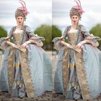 Luxurious 18th Century Victorian Rococo Baroque Queen Marie Antoinette Costume Dress Ball Gown Georgian Costume Duchess Dress