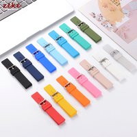 14/16/18/20/22mm Universal Silicone Watch Straps Quick Release Soft Sports Rubber Watch Band for Huawei for Samsung for Amazfit