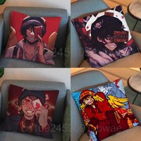 game DSMP QSMP Quackity Pillow Case Pillow Case Living Room Sofa Cushion Cover Suitable For Home Bedroom Room Decoration