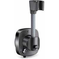 1Pc Suction Shower Head Holder Adjustable 360° Rotation Wall Mount No Drill Removable Heavy Duty Handheld Shower Caddy Hook