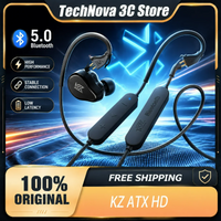 KZ Bluetooth Upgrade Cable CSR8675 HiFi Wireless Earphone Adapter AptX HD Neckband for ZSN ZST AS10 CCA In-Ear Monitor Earphones